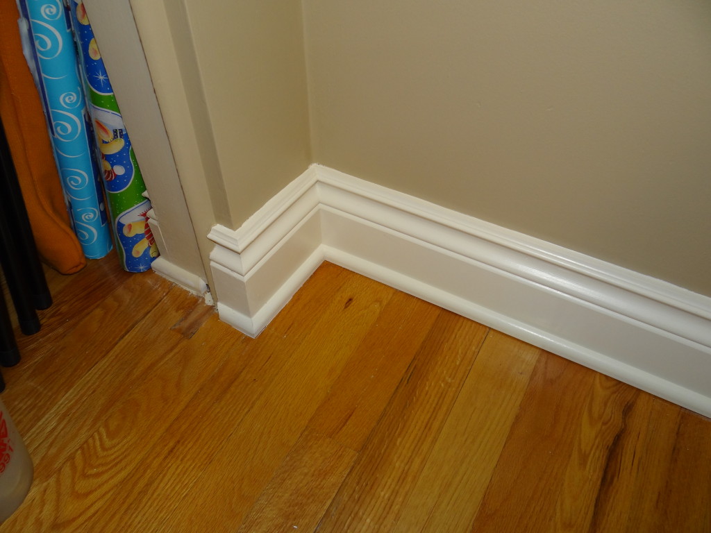 Quality baseboard installation