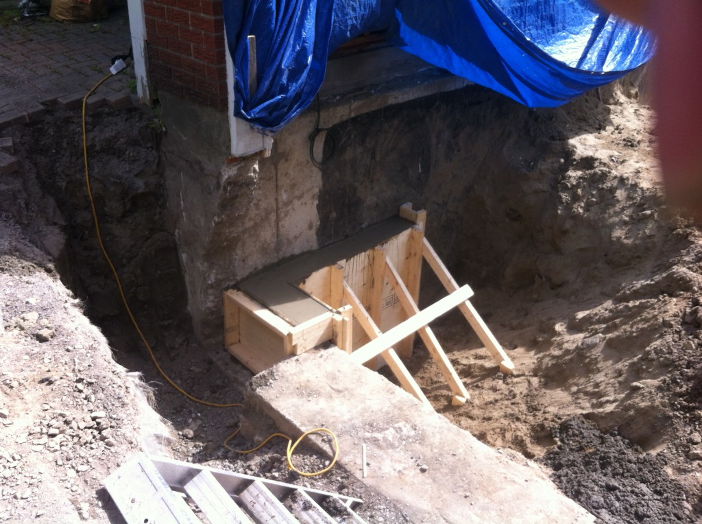 Major foundation repair