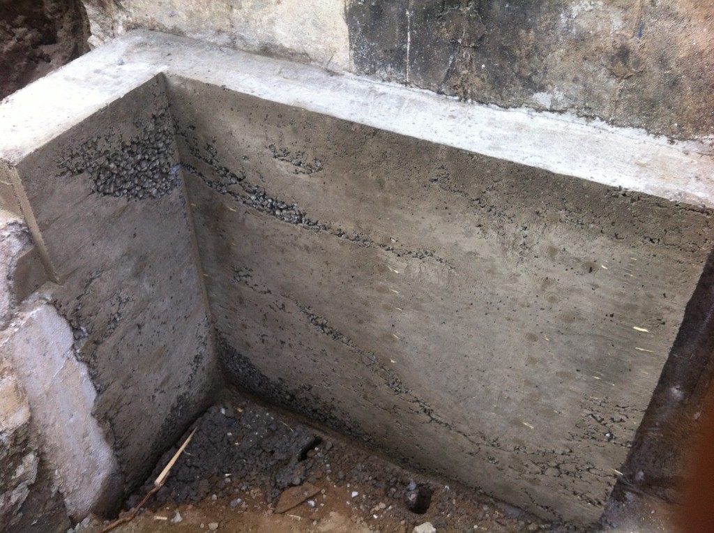 Major foundation repair