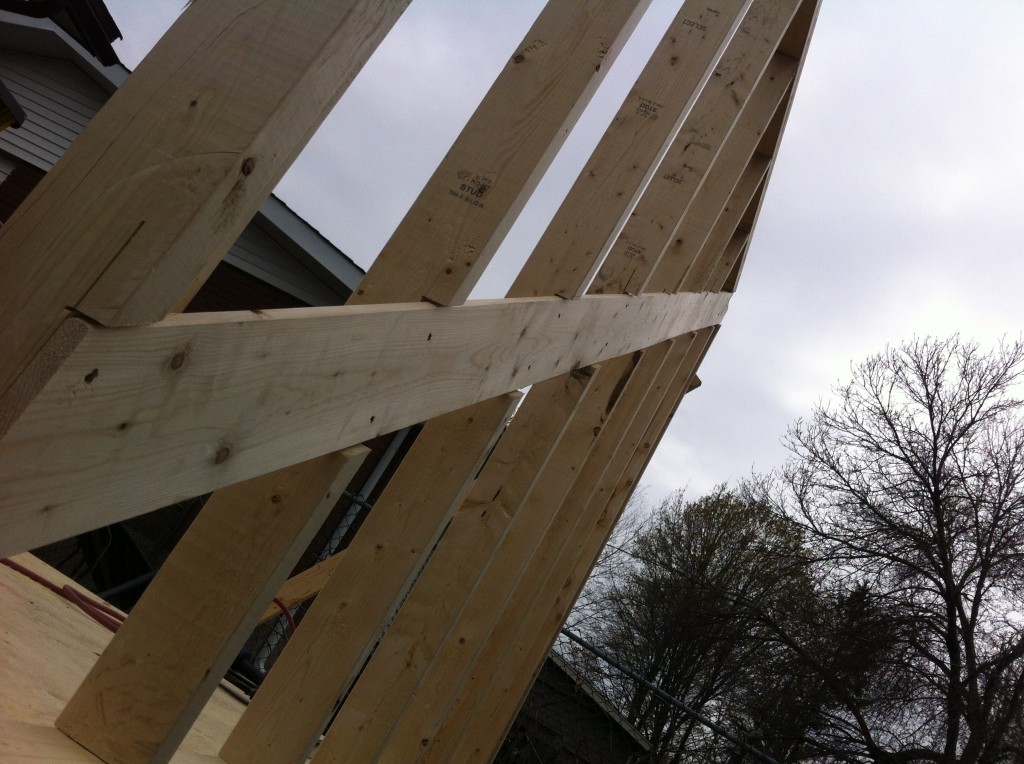 Let in cross bracing