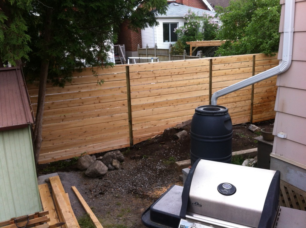 Custom Cedar fence