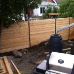 Custom Cedar fence