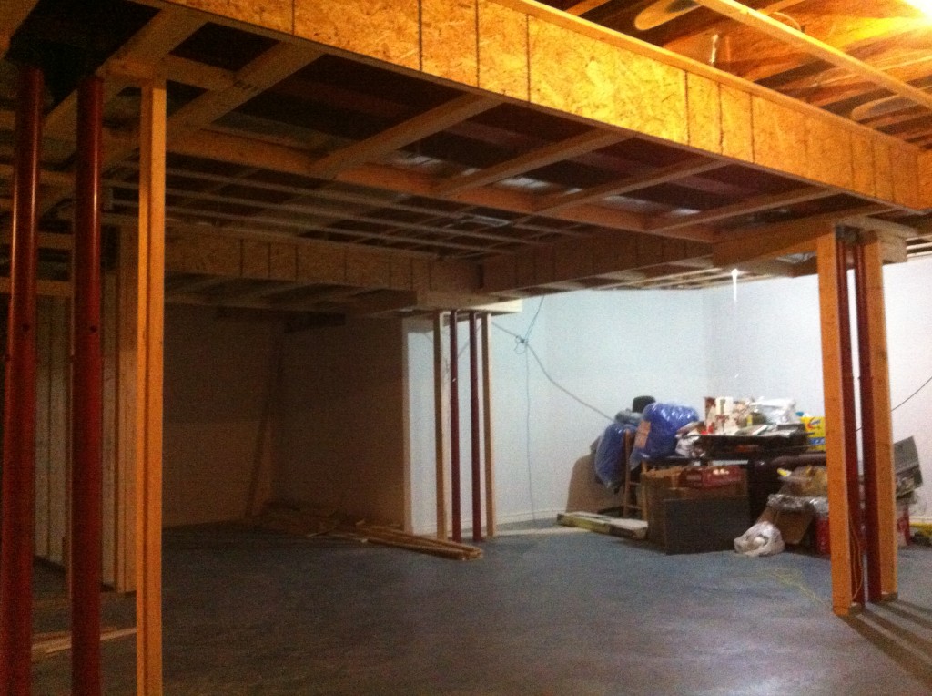Basement frame