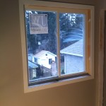New construction window casing