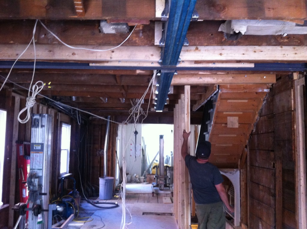 Steel Beam Install 2
