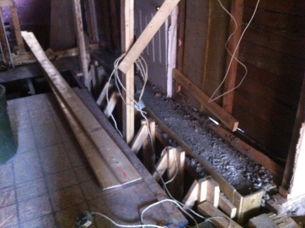 Stone foundation repair