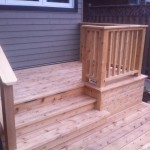 Cedar deck