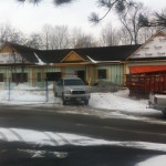 4000 square foot roof framed and shingled